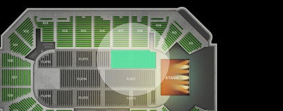 Seat view from FLR10