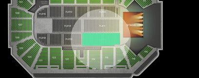 Seat view from FLR12