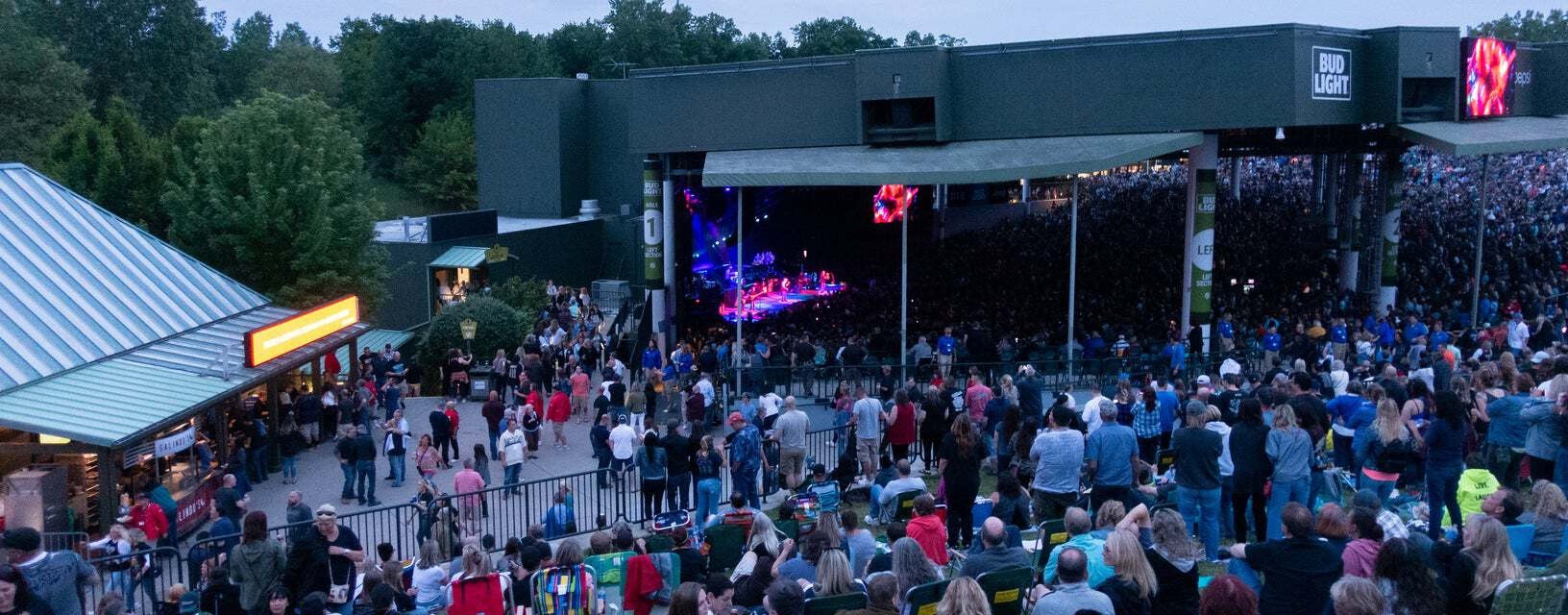 Seat view from General Admission Lawn