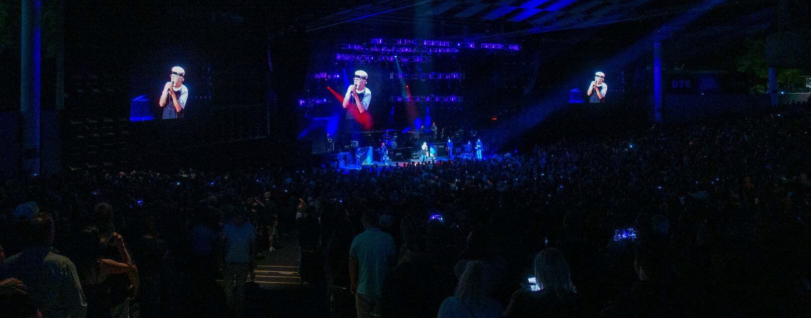 Seat view from Left Center