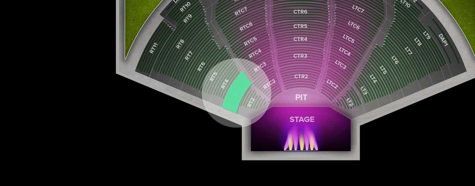 Seat view from Right