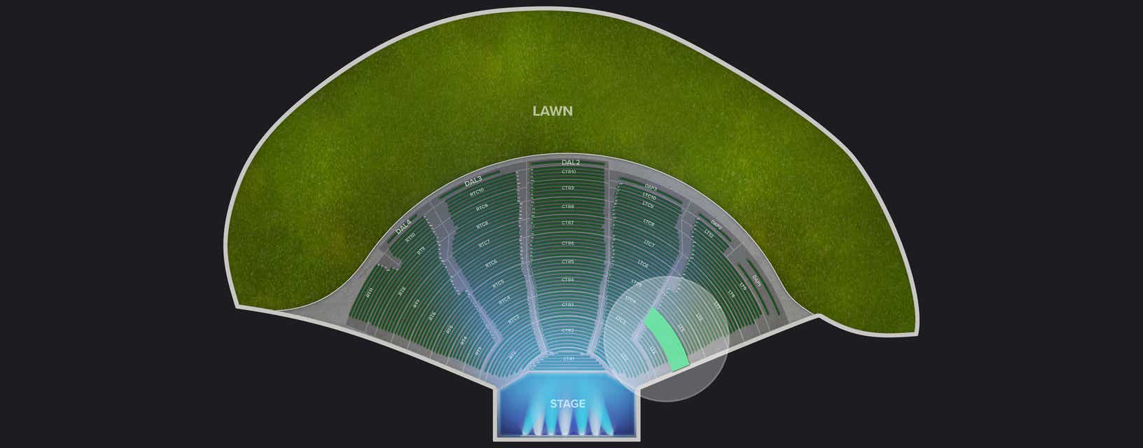 Seat view from Left