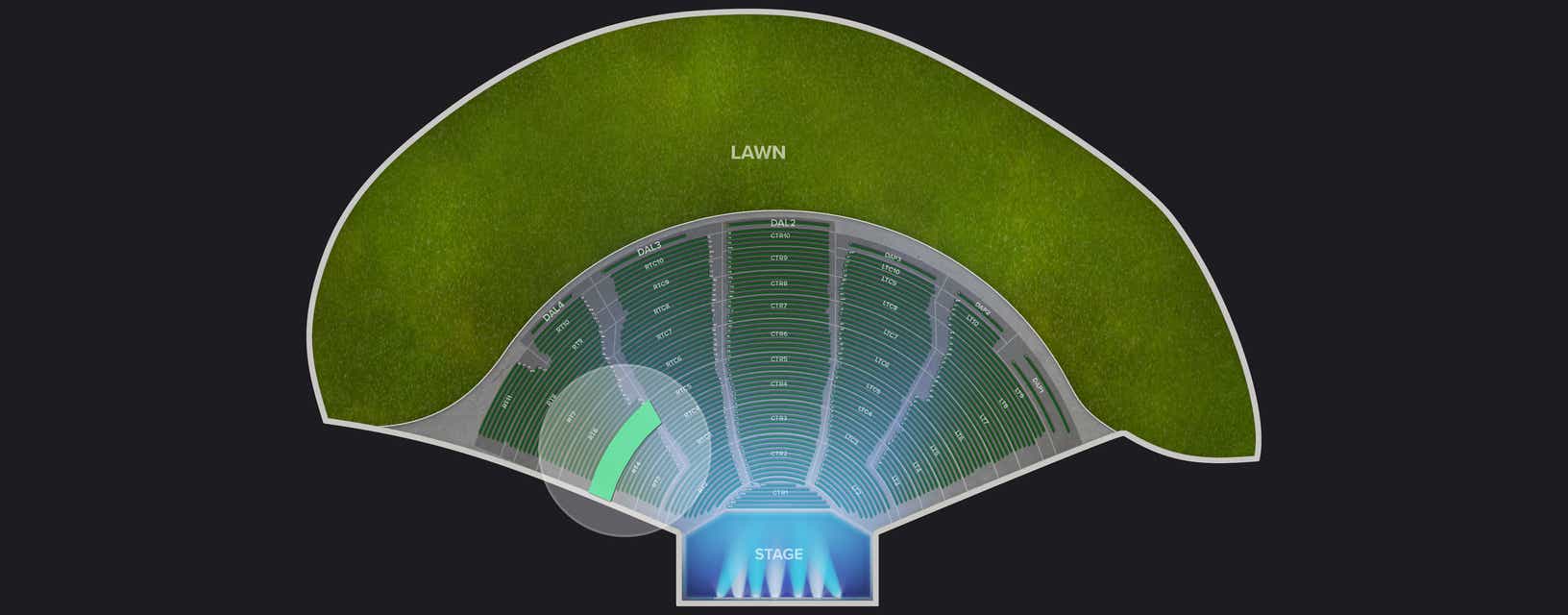 Seat view from Right