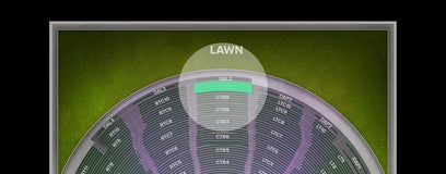 Seat view from Center