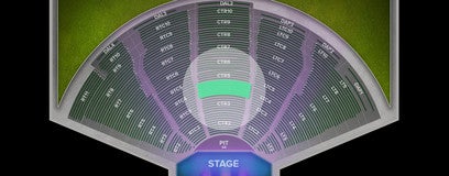 Seat view from Center