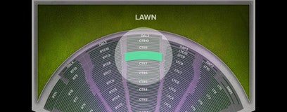 Seat view from Center