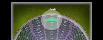 Seat view from Center