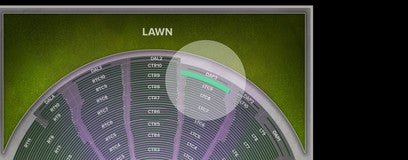 Seat view from Left Center