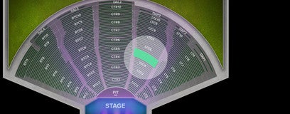 Seat view from Left Center