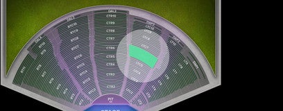 Seat view from Left Center