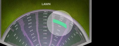 Seat view from Left Center