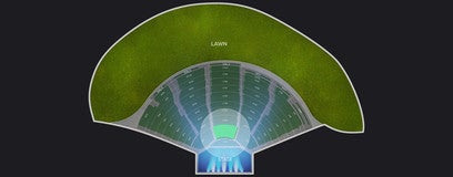 Seat view from Center