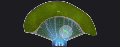 Seat view from Left Center