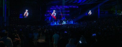 Seat view from Left Center