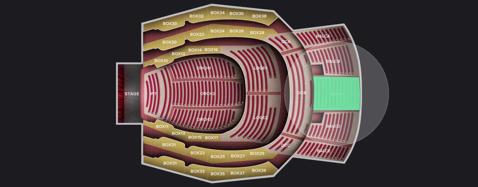 Seat view from Balcony