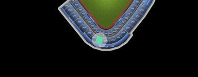 Seat view from Reserved Box