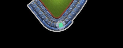 Seat view from Reserved Box
