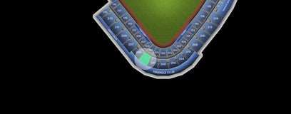 Seat view from Reserved Box