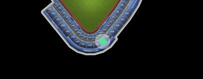 Seat view from Reserved Box