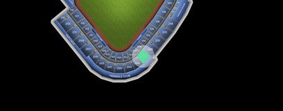 Seat view from Reserved Box