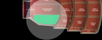Seat view from Orchestra Sides