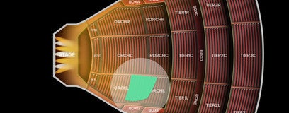 Seat view from Orchestra