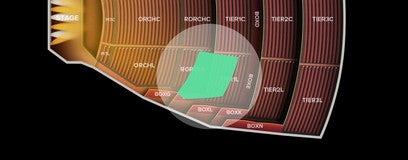Seat view from Tier 1