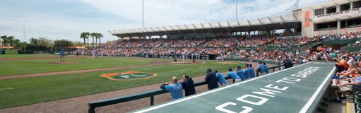 Seat view from Infield Box