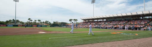 Seat view from Infield Box