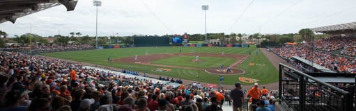 Seat view from Grandstand