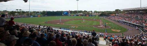 Seat view from Grandstand