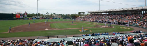 Seat view from Grandstand