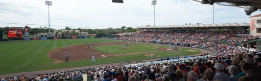 Seat view from Grandstand