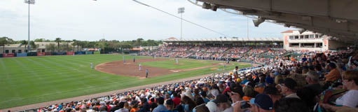 Seat view from Grandstand
