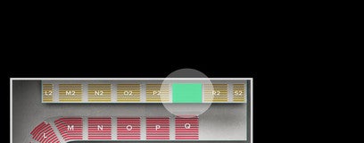 Seat view from Upper