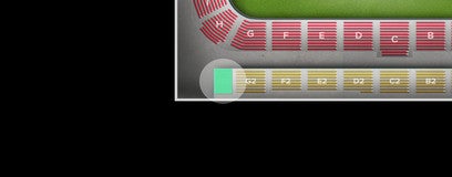 Seat view from Upper