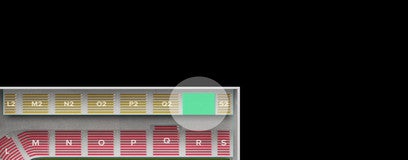 Seat view from Upper
