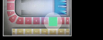 Seat view from Lower