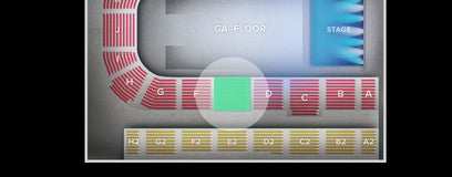 Seat view from Lower