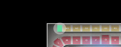 Seat view from Upper