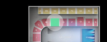 Seat view from Lower