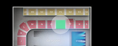 Seat view from Lower