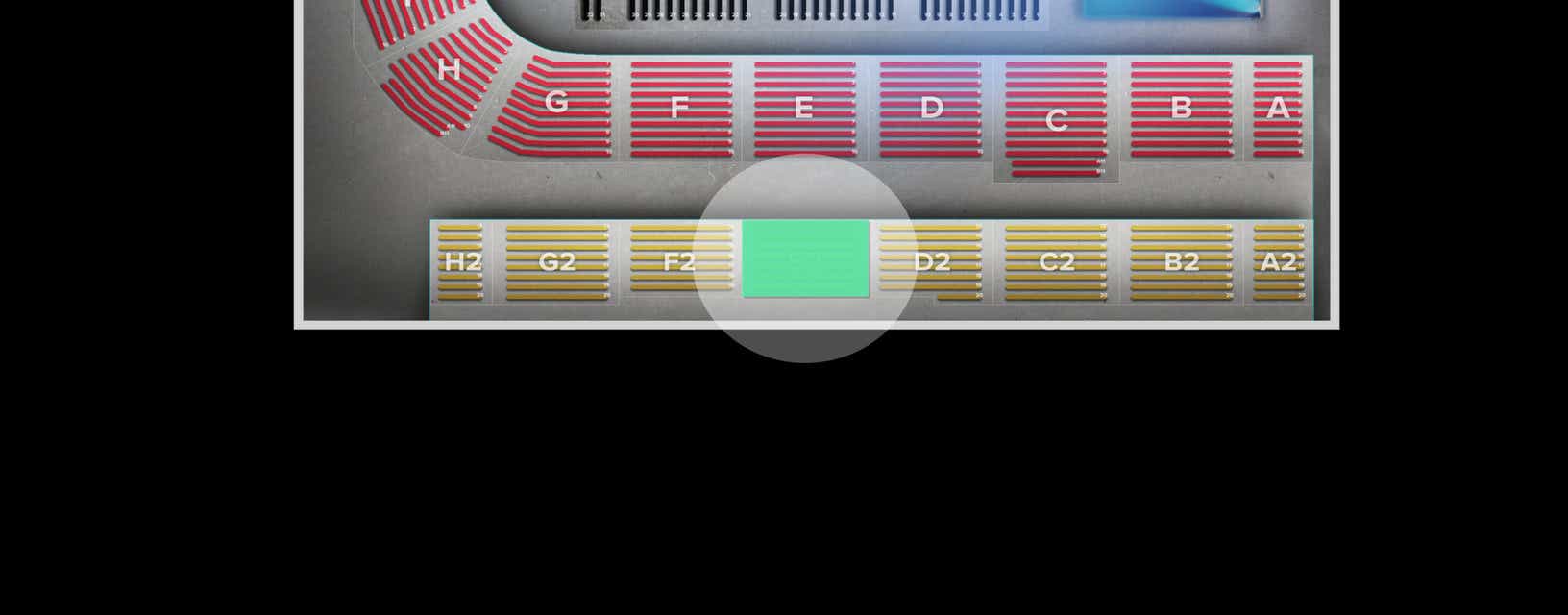 Seat view from Upper