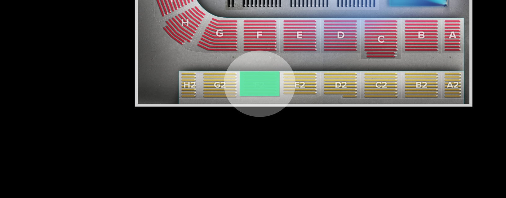 Seat view from Upper