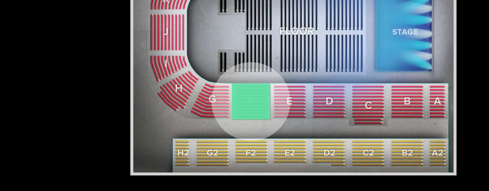 Seat view from Lower