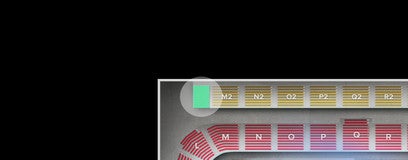 Seat view from Upper