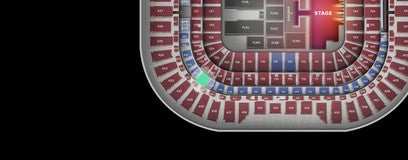 Seat view from Club