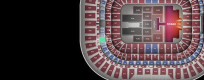 Seat view from Club