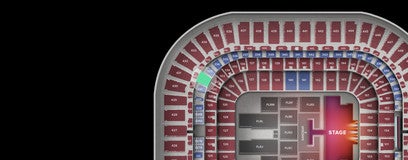 Seat view from Club