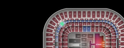 Seat view from Club